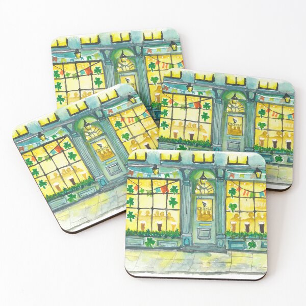 Item preview, Irish Pub Glow on St. Patrick Day Festive Night designed and sold by artshop77.
