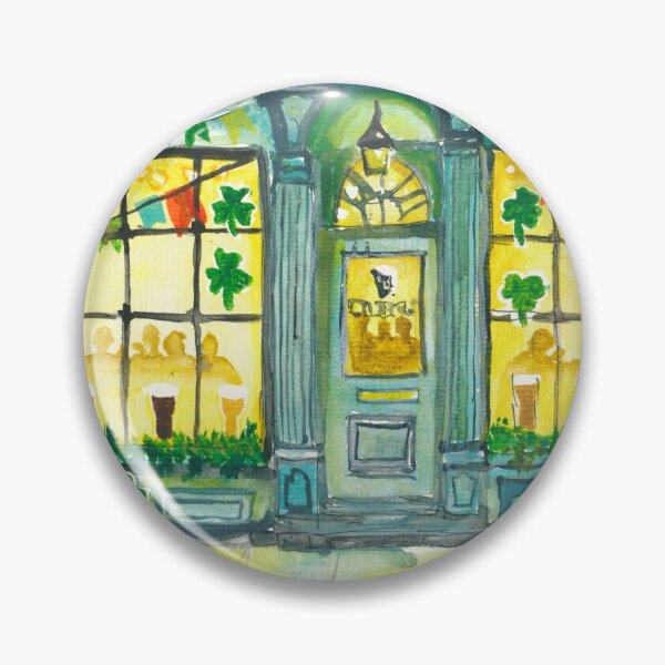 Item preview, Irish Pub Glow on St. Patrick Day Festive Night designed and sold by artshop77.