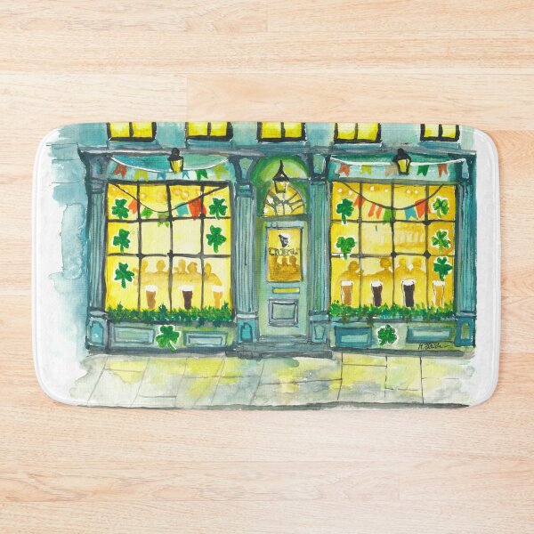 Item preview, Irish Pub Glow on St. Patrick Day Festive Night designed and sold by artshop77.