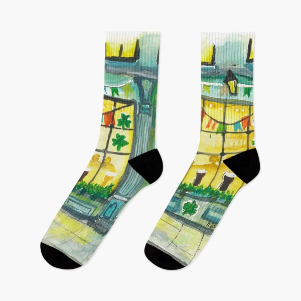 Item preview, Irish Pub Glow on St. Patrick Day Festive Night designed and sold by artshop77.