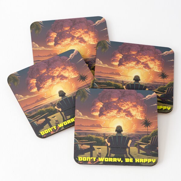 Item preview, Don't Worry, Be Happy - Design 2 designed and sold by JoeNeckbone's Hangout.