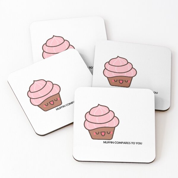 Item preview, Muffin compares to you - Funny Food Pun designed and sold by mimiscreativity.