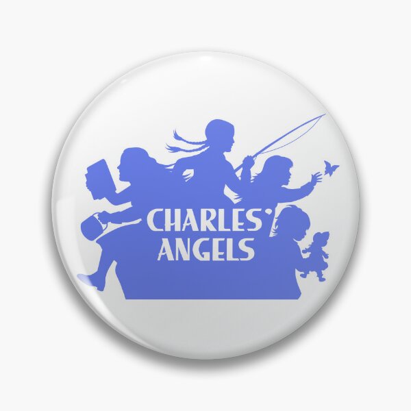 Item preview, Charles' Angels 70s logo - Light Blue designed and sold by Eric's Emporium.