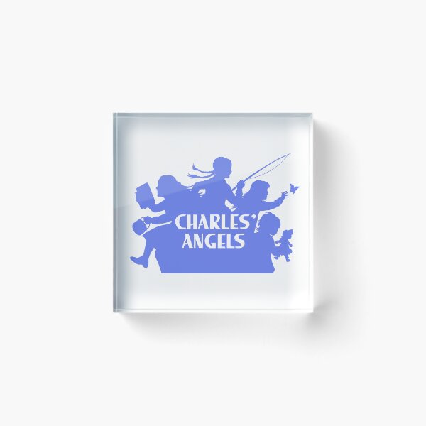Item preview, Charles' Angels 70s logo - Light Blue designed and sold by Eric's Emporium.