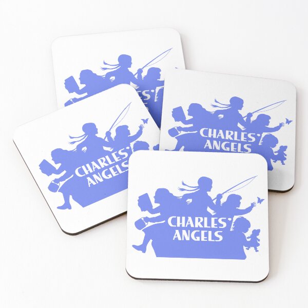 Item preview, Charles' Angels 70s logo - Light Blue designed and sold by Eric's Emporium.