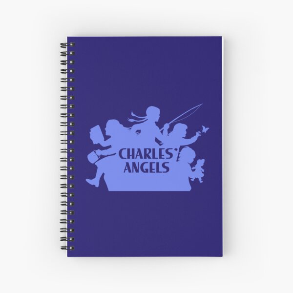 Item preview, Charles' Angels 70s logo - Light Blue designed and sold by Eric's Emporium.