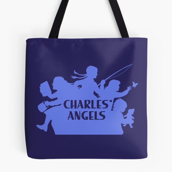 Item preview, Charles' Angels 70s logo - Light Blue designed and sold by Eric's Emporium.