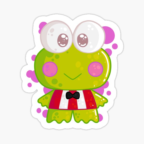 Item preview, Keroppi colorsplash designed and sold by clownllyscanvas.