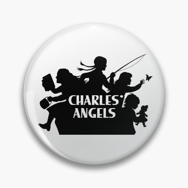Item preview, Charles' Angels 70s logo - Black designed and sold by Eric's Emporium.