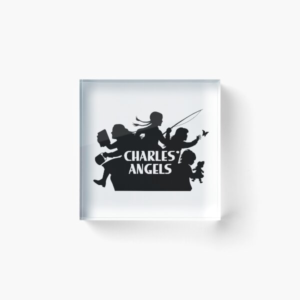 Item preview, Charles' Angels 70s logo - Black designed and sold by Eric's Emporium.