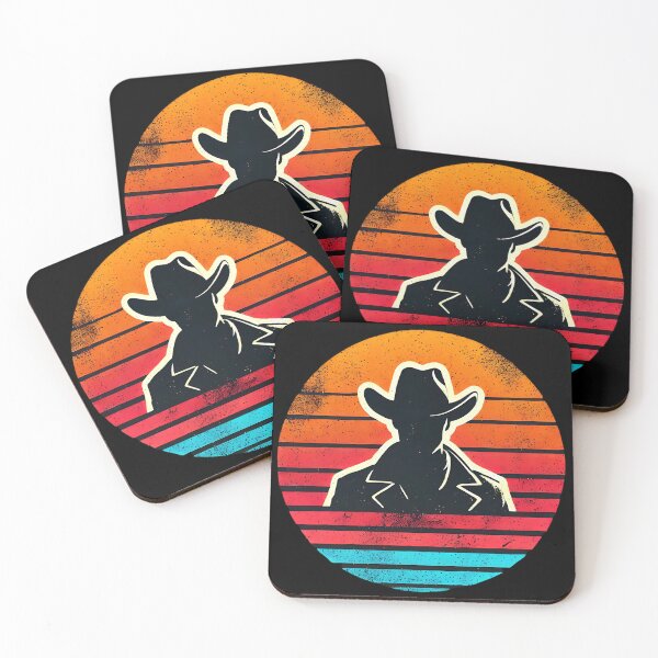 Item preview, Retro Cowboy Sunset – Vintage Western Adventure   designed and sold by ZingZone.