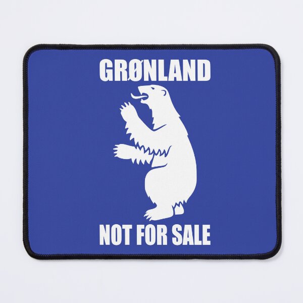 Item preview, Grønland NOT FOR SALE Greenland Greenland Kalaallit Nunaat Polar Bear Logo white coat of arms 03 designed and sold by Future Nerd.