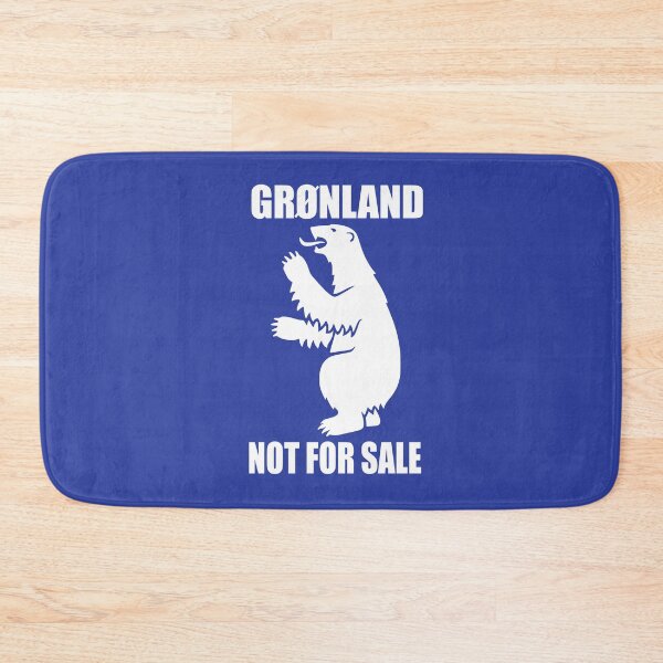 Item preview, Grønland NOT FOR SALE Greenland Greenland Kalaallit Nunaat Polar Bear Logo white coat of arms 03 designed and sold by Future Nerd.
