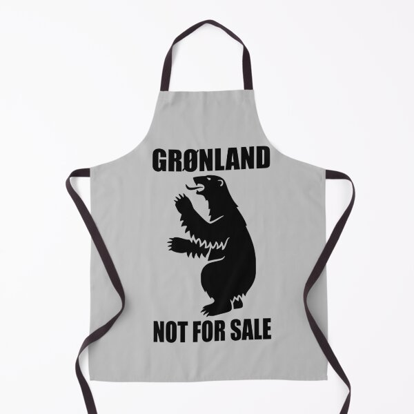 Item preview, Grønland NOT FOR SALE Greenland Greenland Kalaallit Nunaat Polar Bear Logo Black Coat of Arms 03 designed and sold by Future Nerd.
