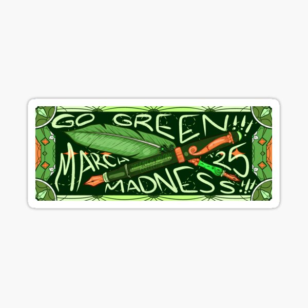 Artikel-Vorschau von March Madness - Go Green, designt und verkauft von PaWriCo.