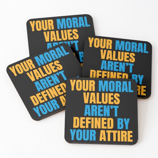 Item preview, Moral Values Aren't Defined By Your Attire designed and sold by HappyHavenStu.