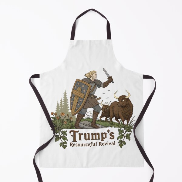 Item preview, Trump's Resourceful Revival: Medieval Warrior Fantasy T-Shirt designed and sold by AnnDesignStudio.
