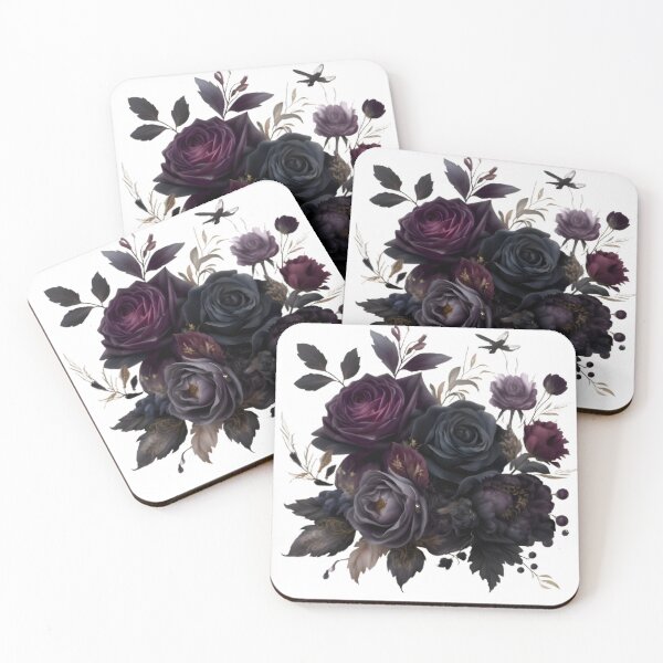 Item preview, Moody Gothic Florals designed and sold by Simple_Lines2025.