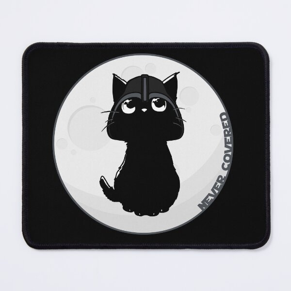Artikelvorschau, Cat Vader oder Cat Fener? Die katzenartige Seite der Macht! entworfen und verkauft von Never Covered.