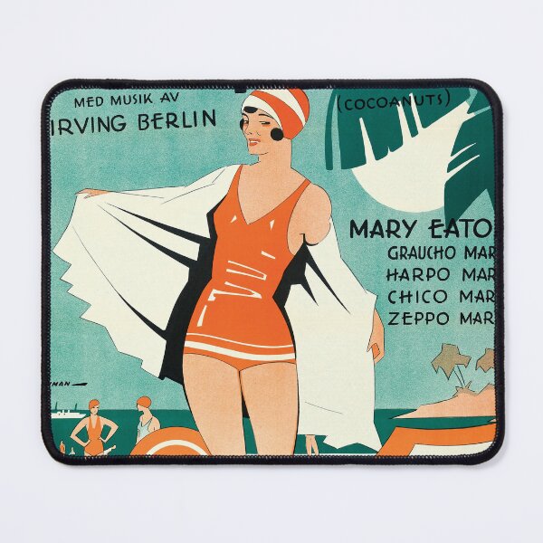Item preview, Vintage Art Deco Movie Poster – The Cocoanuts designed and sold by InnerCitadel.