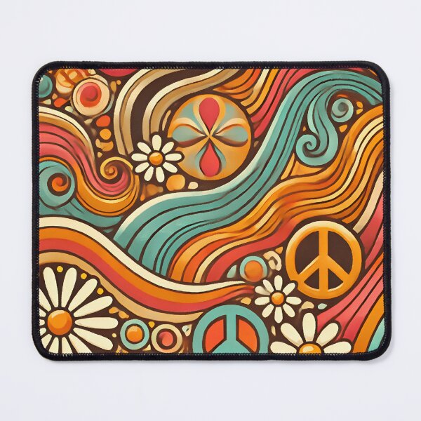 Item preview, Retro Groovy Vibes: 70s Psychedelic Art designed and sold by Simple_Lines2025.