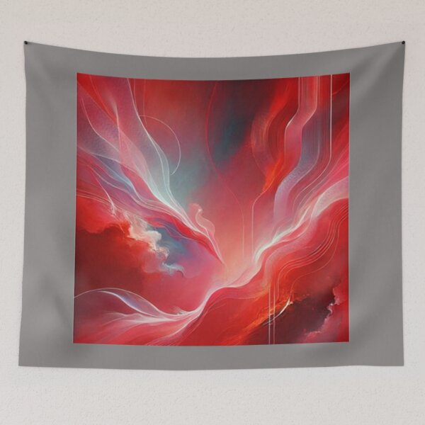 Item preview, Illuminating Tomato Red designed and sold by annenambiro.