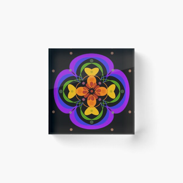 Item preview, LGBTQ+ Mandala designed and sold by manoloshoping.