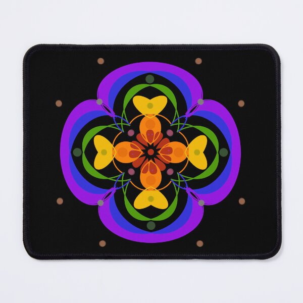 Item preview, LGBTQ+ Mandala designed and sold by manoloshoping.