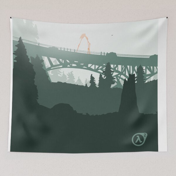 Item preview, Half Life 2 - Combine March with Orange Strider, in portrait designed and sold by NostalgiArtDgn.