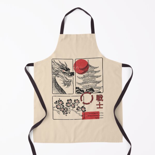 Item preview, Samurai Dreams: Haiku-Inspired Japanese Art with Dragon and Cherry Blossoms designed and sold by PurpleWingsArt.