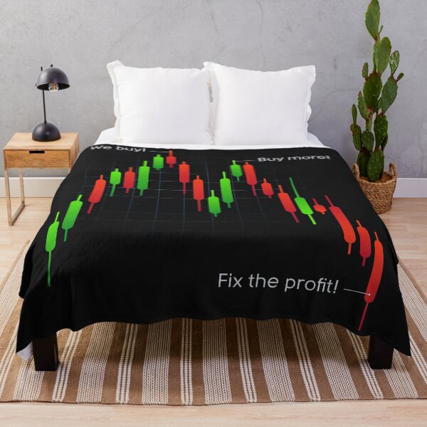 Item preview, Stock market candlestick chart with trading signals. Trader stock joke. Cryptocurrency stock market crash designed and sold by Andrey Prokopenko.