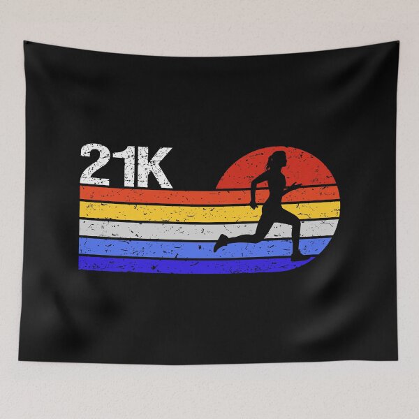 Item preview, Running 21K - Half Marathoner Woman I designed and sold by Lemon Pepper.