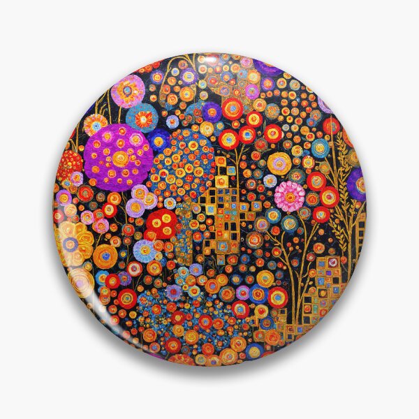 Item preview, Gustav Klimt Flowers designed and sold by maniacfitness.