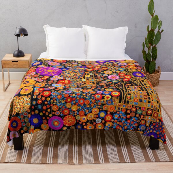 Item preview, Gustav Klimt Flowers designed and sold by maniacfitness.