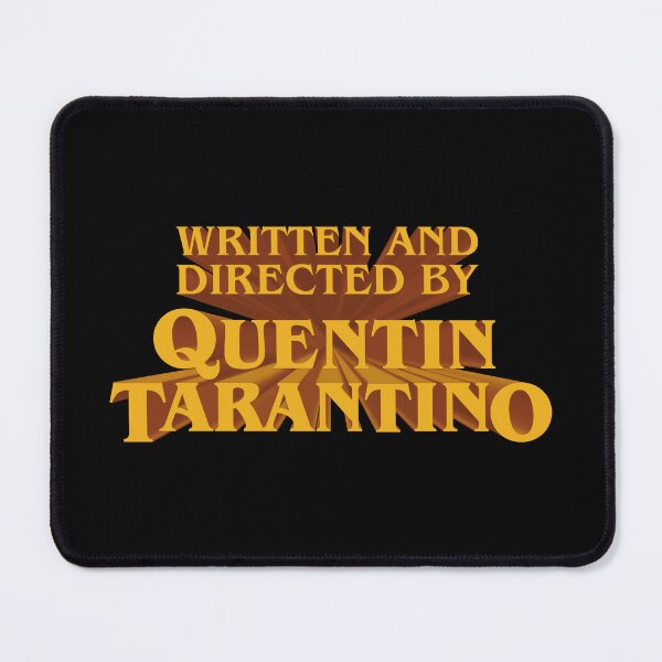 Item preview, Written and Directed by Quentin Tarantino designed and sold by Candywrap Studio.