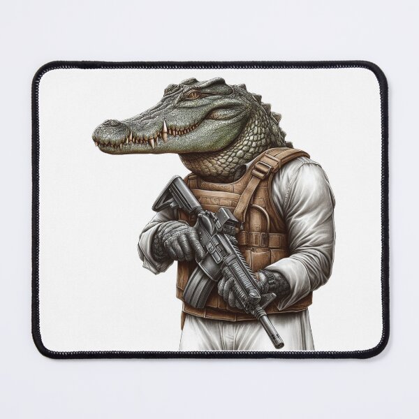Item preview, Tactical Crocodile designed and sold by RAWLIFEGRAPHIC.