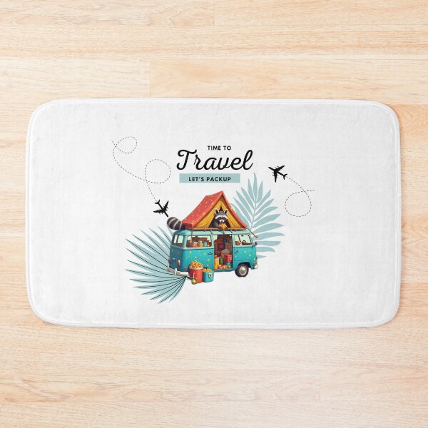 Item preview, Whimsical Road Trip-Van Life, Snacks & a Mischievous Raccoon designed and sold by VibeVault12.