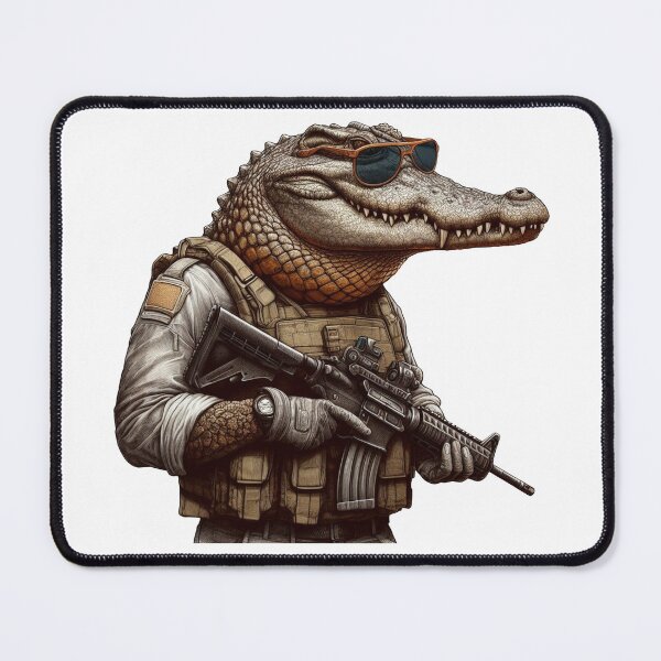 Item preview, Tactical Crocodile designed and sold by RAWLIFEGRAPHIC.