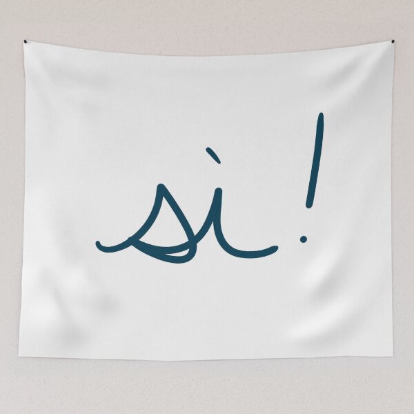 Item preview, Yes in Italian  designed and sold by abeink.