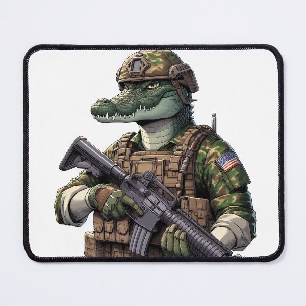 Item preview, Tactical Crocodile designed and sold by RAWLIFEGRAPHIC.