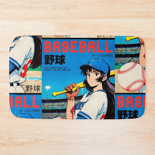 Item preview, Baseball Anime Sport Design designed and sold by Kiranimeverse.
