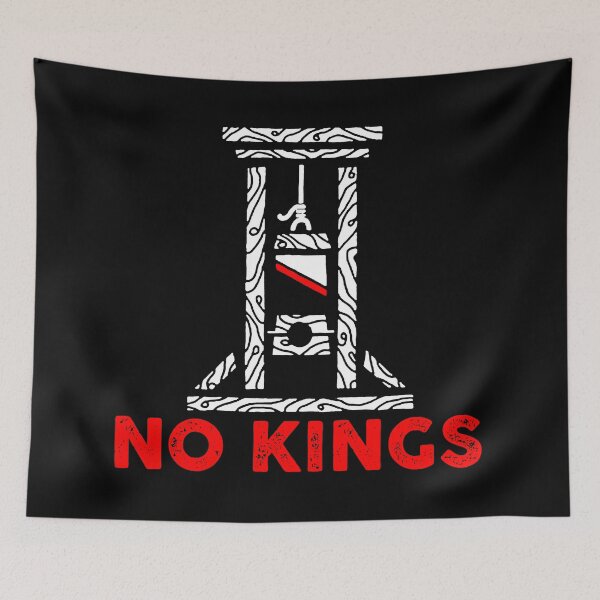 Item preview, No kings (fuck Trump) designed and sold by remerasnerdas.
