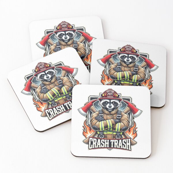 Item preview, Crash Trash : Rescue Raccoon designed and sold by JKBprints.