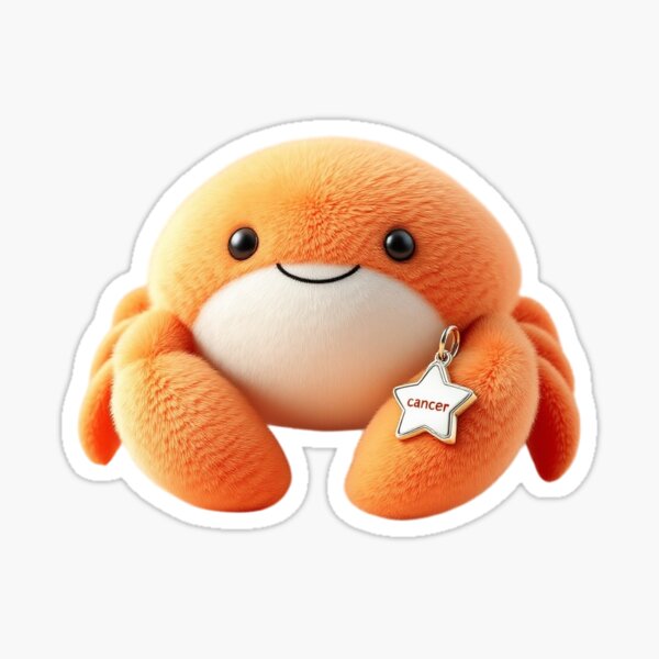 Item preview, Astrology Plushie - Cancer designed and sold by junkyardcollage.