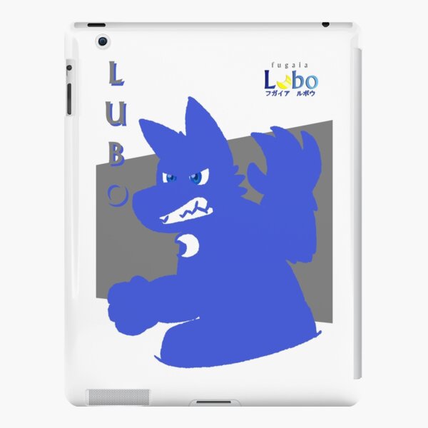 Nite Lubo Silhouette (Blue) iPad Snap Case