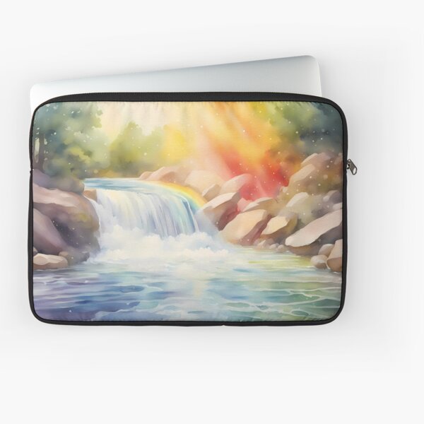 Item preview, Rainbow Lit Waterfall designed and sold by BookCovered.