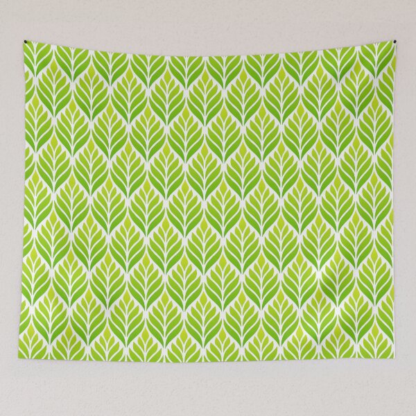 Item preview, Plant seamless green pattern. Abstract leafy green seamless geometric pattern designed and sold by Andrey Prokopenko.
