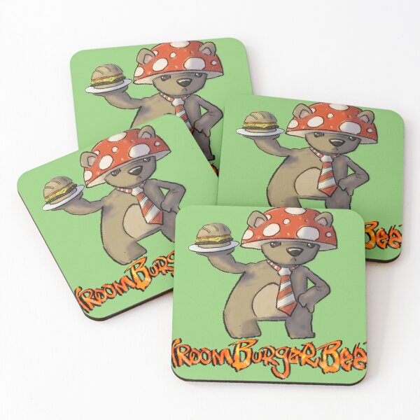 Item preview, shroom burger bear designed and sold by FeralJackRabit.