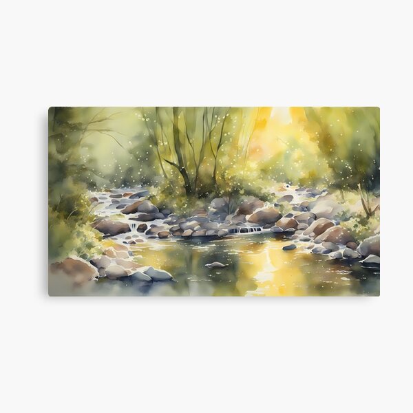Item preview, Sunrays on Natural Creek designed and sold by BookCovered.