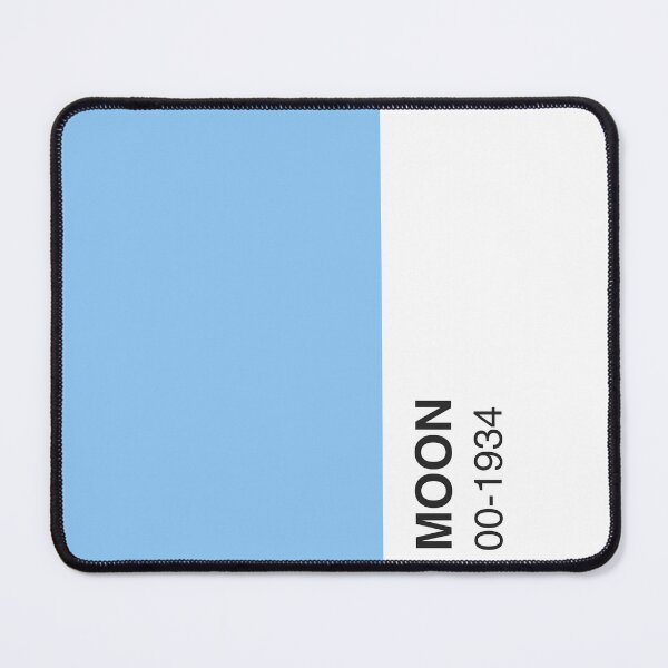 Item preview, Moon Blue Song Colour Swatch - Full Width designed and sold by The Colourful Game.